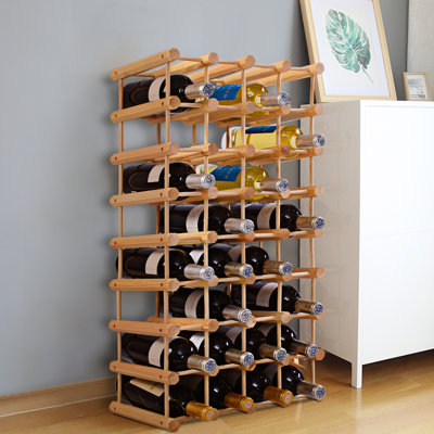 Weern 40 - Bottle Solid Wood Wine Bottle Rack