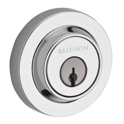 Contemporary Round Double Cylinder Deadbolt