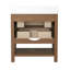 Fet 30" Single Bathroom Vanity With Solid Wood Frame And Ceramic Top-1012999717