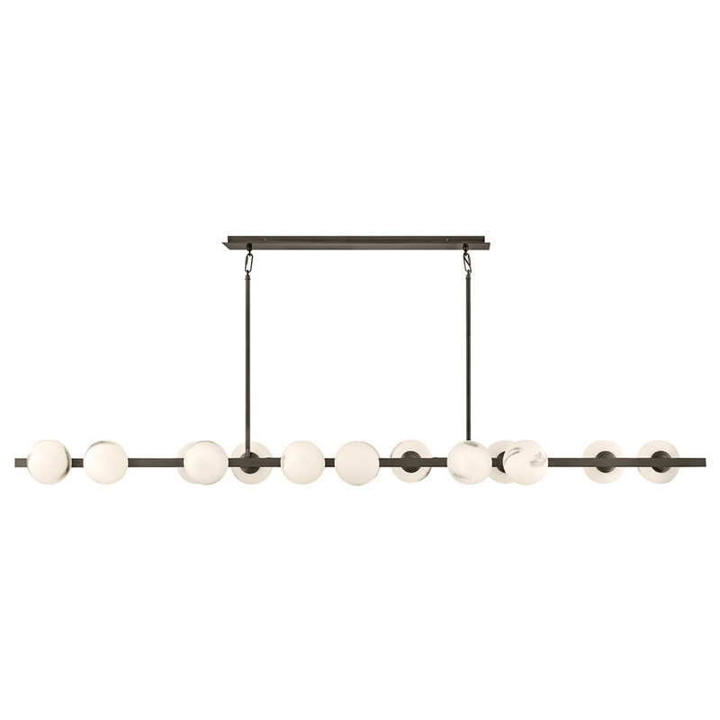 Selene 14 - Light Chandelier, Matte Black