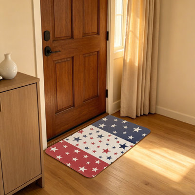 Tapis d'entrée rouge 20 x 32 po Red Star