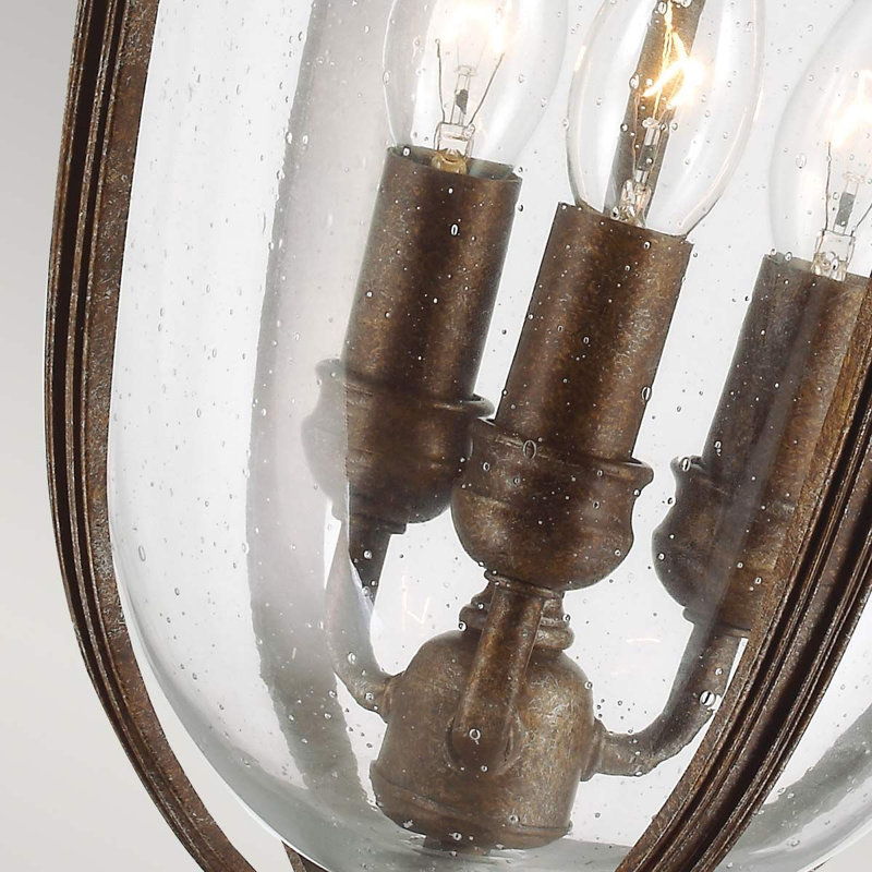 Thynes 3 - Light Pendant, Large, British Bronze