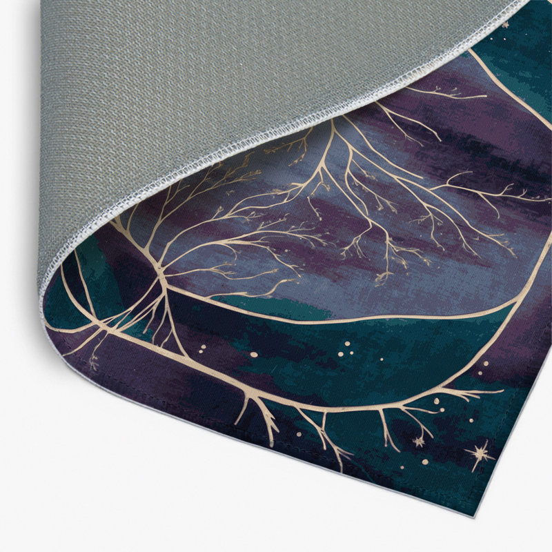 Verdant Whispers Indoor And Outdoor Area Rug, Rectangle 9' x 12'