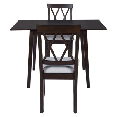 Ensemble de table de salle à manger pliable pour les petits espaces