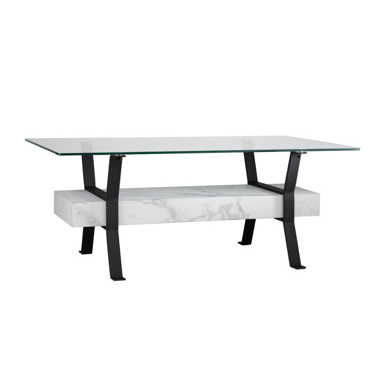 Ferrick Glass Top Coffee Table