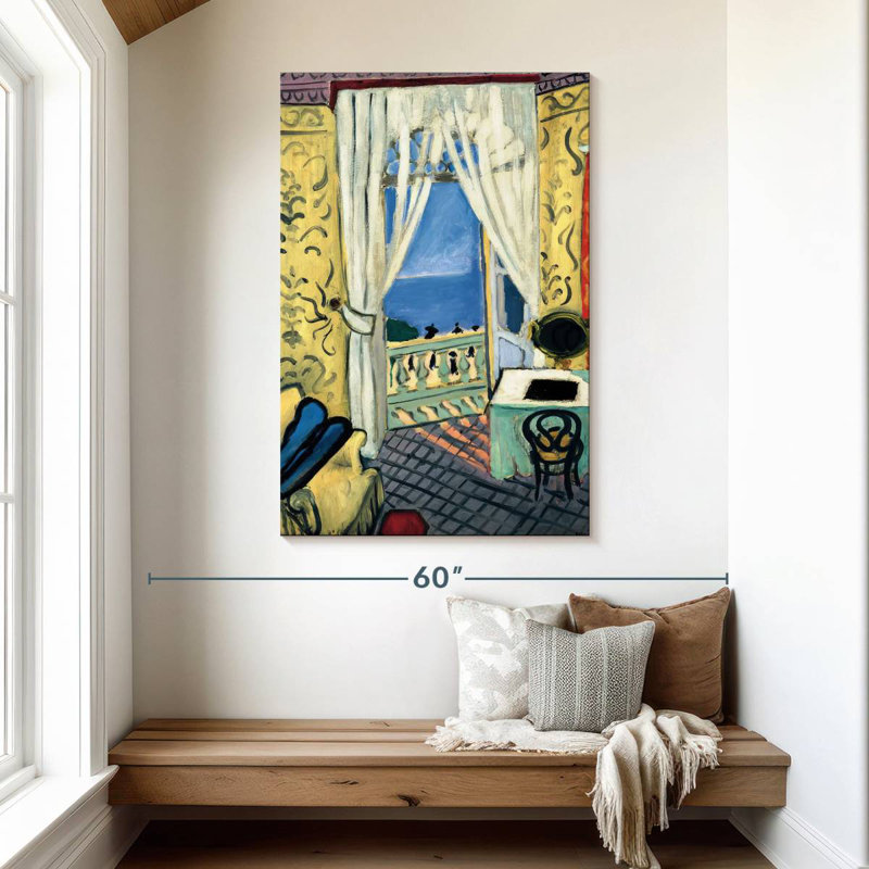 Lilie Interior With A Violin Case, 48" H x 32" W