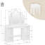 Petronilla Dressing Table with Mirror