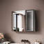70mm W 60mm H Wall Mounted Optional Framed Medicine Cabinet Mirror 3 Fixed-1735589590