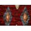 Tapis de couloir rouge unique 2 pi 8 po x 10 pi 0 po New Age