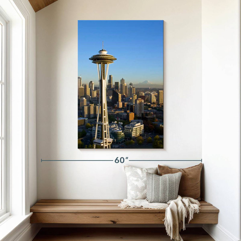 Lilie Seattle's Space Needle, 48" H x 32" W