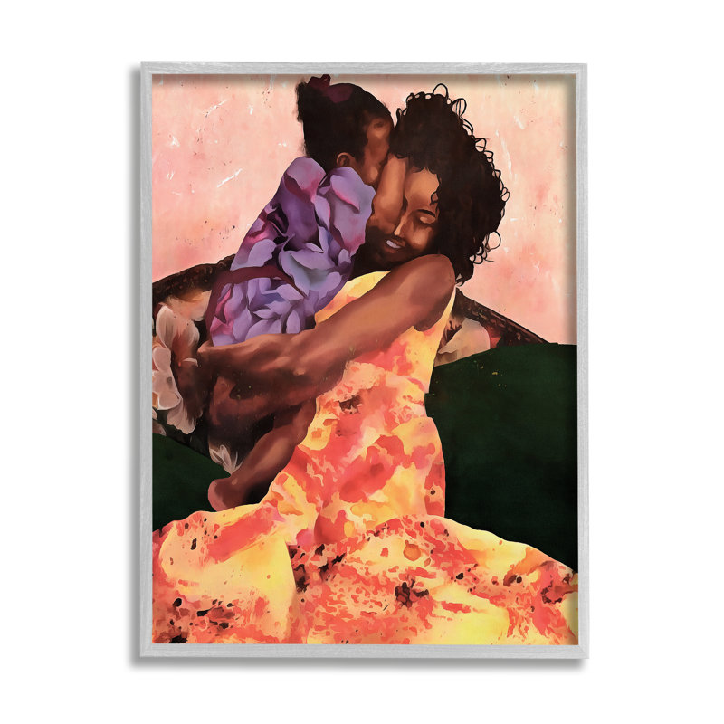 «Motherly Hug», Estampe numérique Farmhouse, H 20 po x l 16 po