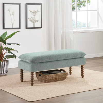 Banc à plateau-coussin Selina