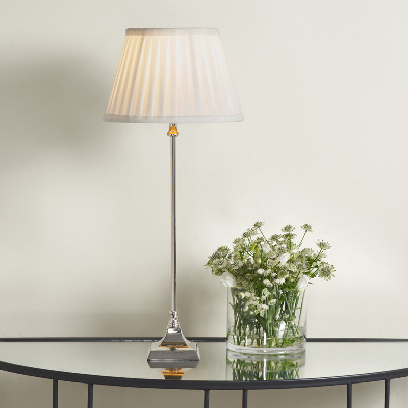 Komatke Metal Table Lamp, Ivory