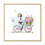 Floral Floral Illustration - Art mural sur toile Glam-1089509017-1089509013