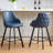 Swivel Bar Stools Set of 2/3/4 Counter Height Bar Stools with High Back Faux Leather Kitchen Counter Stool-1599200682-1599200680-1599200684