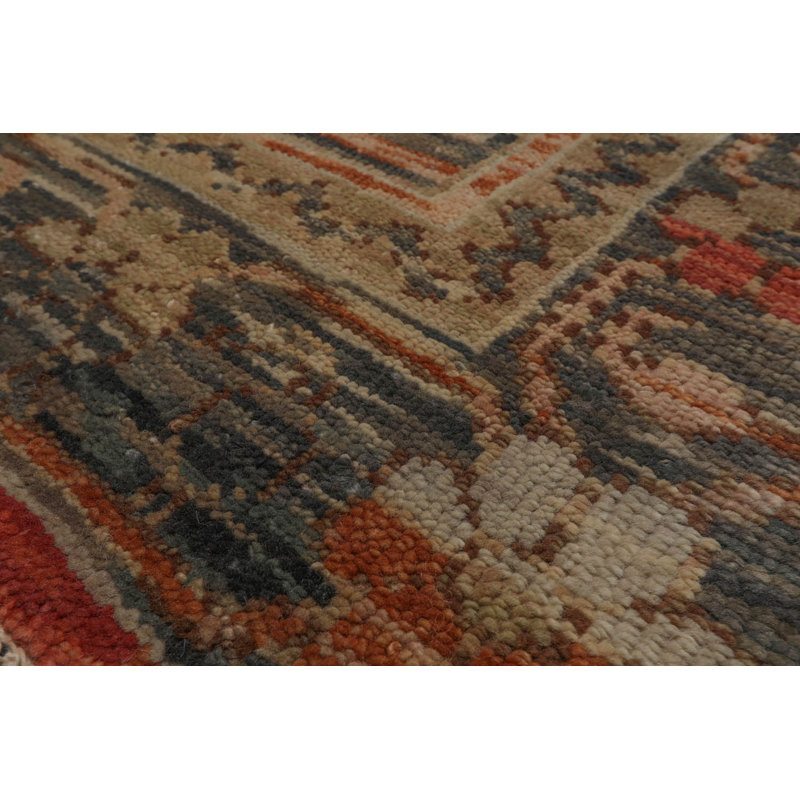 Hand Woven Wool Oriental Area Rug, Rectangle 7'11" x 9'11"