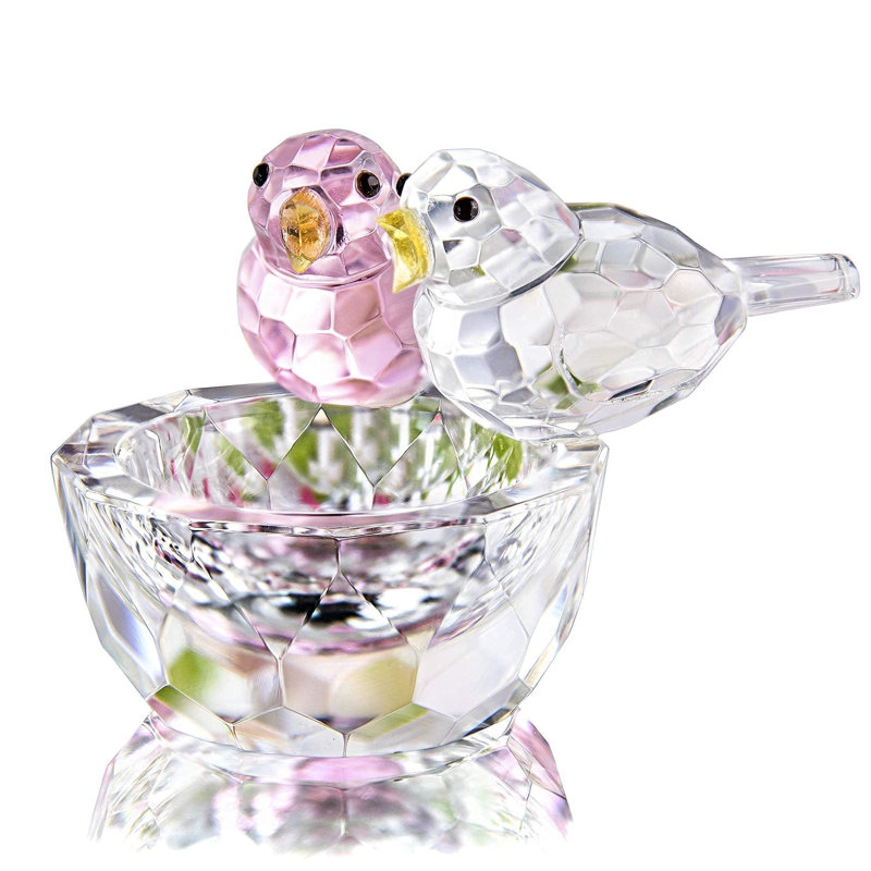 3.3'' Crystal Bird Figurine