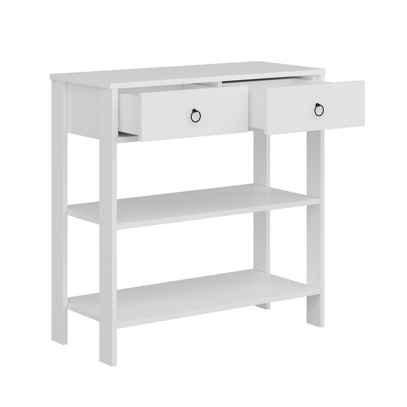 Console 35,4 po Celis, Blanc