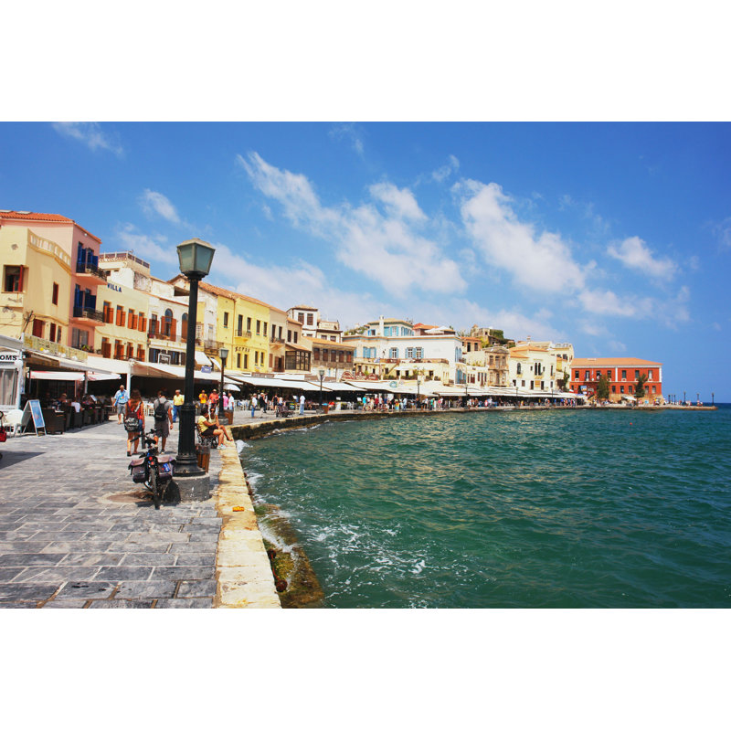 Naulagh Chania, Crete par - impression, H 12 po x l 18 po