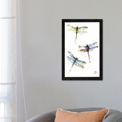 Dragonflies 1 Piece Painting on Canvas