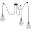 - Light Brushed Silver Cluster Pendant-880592268