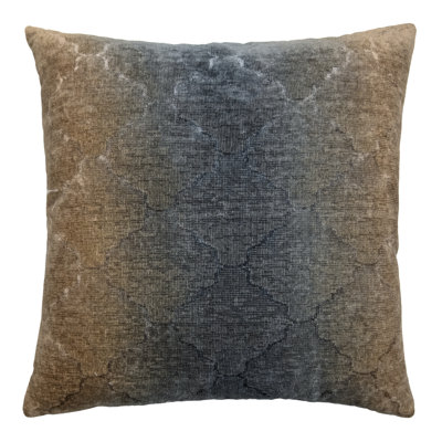 Medallion Square Woven Jacquard Pillow