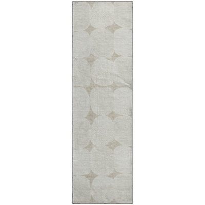 Premium Machine Washable Prisco Beige Rug