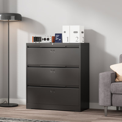 Marged 35.4 " Wide 4 Filing Cabinet