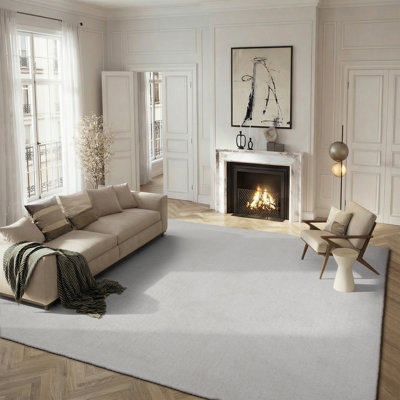 Antanė Handmade Tufted Gray Area Rug