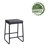 Ebern Designs Selma Bar Stools Set of 2, PU Leather, Iron Legs-1676733297-1697485665