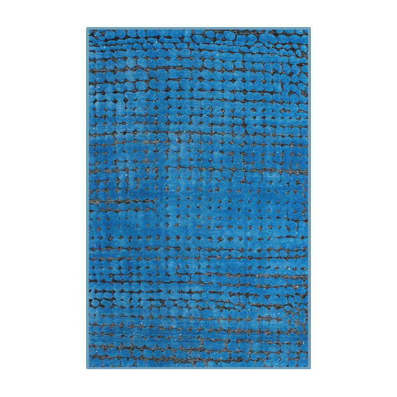Abstract Indoor Rug, Rectangle 4' x 6'