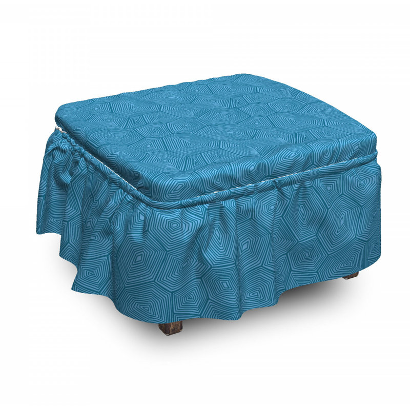 Housse pour hexagonale triangles repose-pieds
