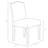 Nadia 20'' H Upholstered Dining Chair-1347847282-1347847261