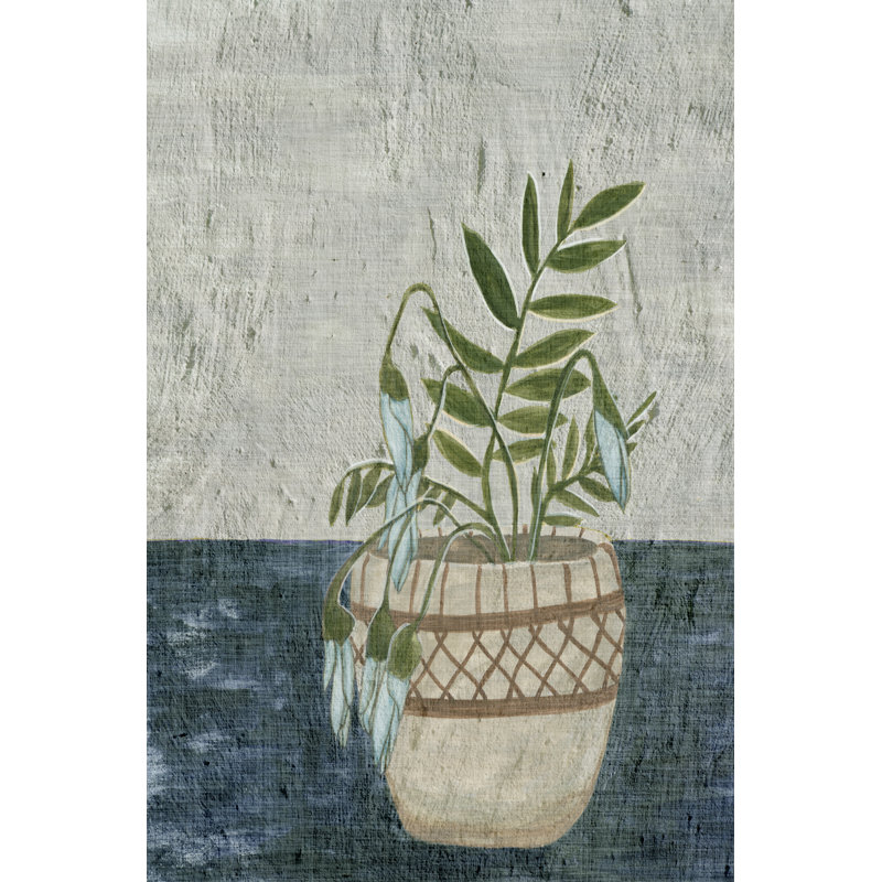 Corner Plant I by Melissa Wang - Wrapped Canvas Print, 45.72cm H x 30.48cm W x 3.8cm D