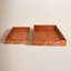  Plateau en cuir - ensemble de 2-87378097