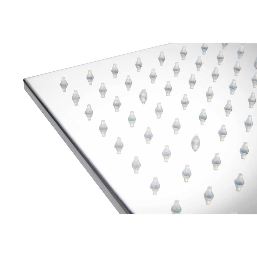 Rainfall Adjustable Shower Head with LED Light Wonderland America 