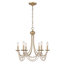 Lustre géométrique unique à 6 lumières Gabrail