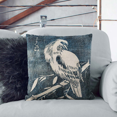 Cuckoo Bird Square Throw Cushion