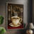 Café Du Marche Framed Print - Solid Wood-1349739436