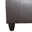 Canapé modulaire en tissu et cuir avec repose-pieds 3 pièces 103,5 po-1099626718-1099626712