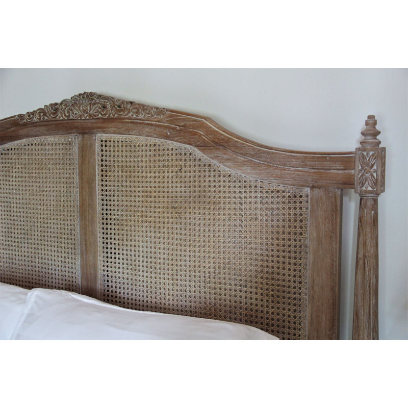 Boularderie Solid Wood Bed, Kingsize (5')