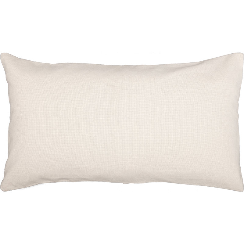 Tan Cotton Burlap King Sham with Button Closures
