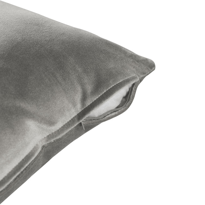 Brig Square Pillow Cover, Silver