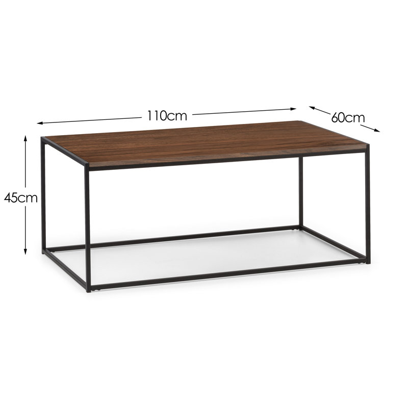 Chew Stoke Sled Coffee Table, Walnut