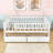 Ormond Daybed with Dual Drawers and Slats-516140781-516140819