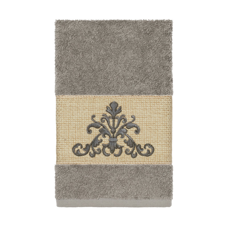 Ensemble de serviettes 3 pièces Scarlet, Gris foncé, Ensemble 3 serviettes de bain