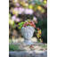 Jardinière en ciment de style grec / décoration de jardin intérieur / extérieur, P 6 po x 9 po-1513164355