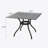 CAYMAN ARCH MESH I 39IN SQ TABLE