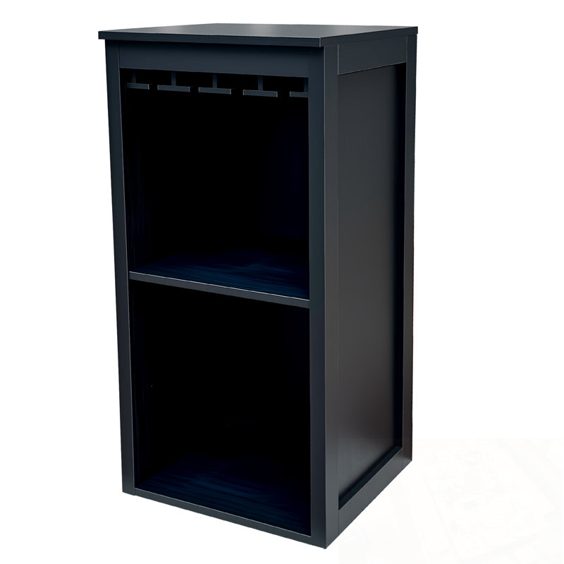 Wooden Frame Savitha with Storage Shelves