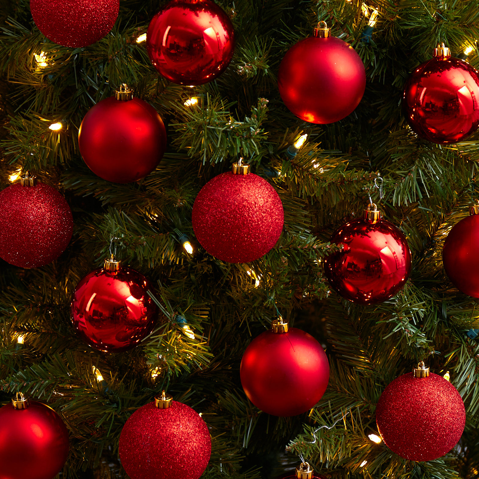 3" Shatterproof Bauble, Red